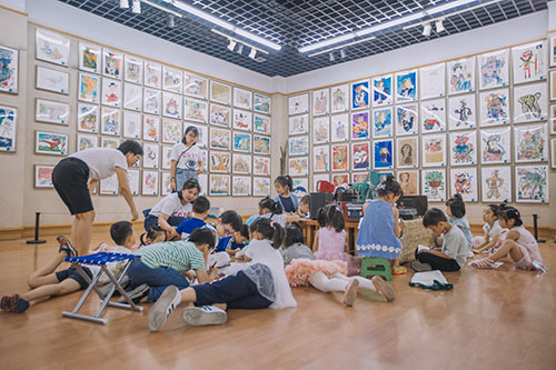 春雨树美育艺术赏析活动现场